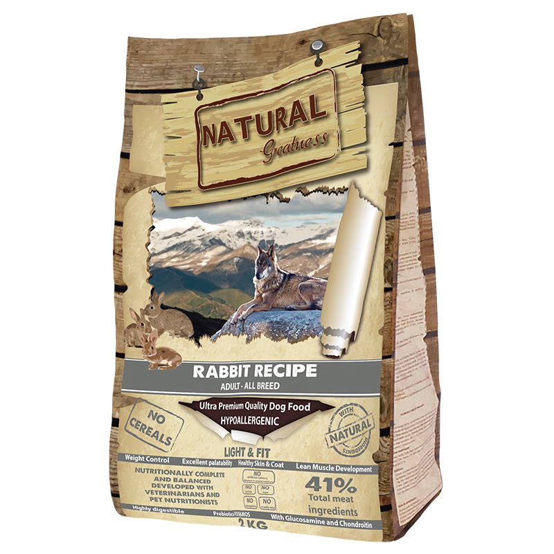 Natural Greatness Rabbit Recipe Adult-All Breed