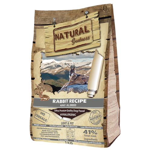 Natural Greatness Rabbit Recipe Adult-All Breed