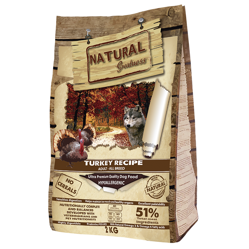 Natural Greatness Turkey Recipe Adult-All Breed