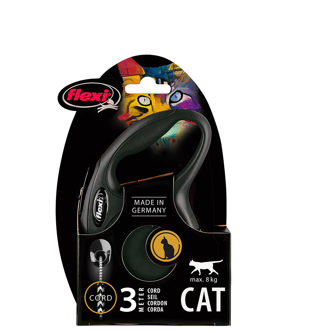 Flexi Classic Cat Negro
