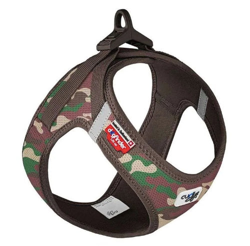Curli Arnes Vest Clasp Air-Mesh Estampado Militar