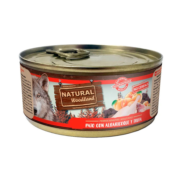 Natural Woodland Pato con Albaricoque y Trufa