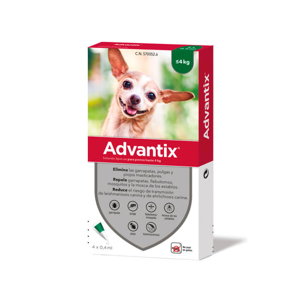 Advantix Para Perro -4kg