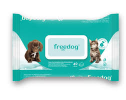 FREEDOG Toallitas Húmedas Talco