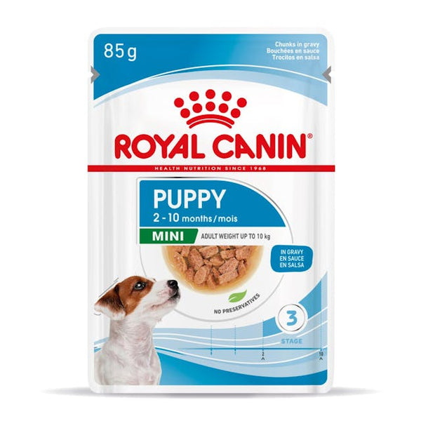 Royal Canin Puppy Mini Trocitos en Salsa